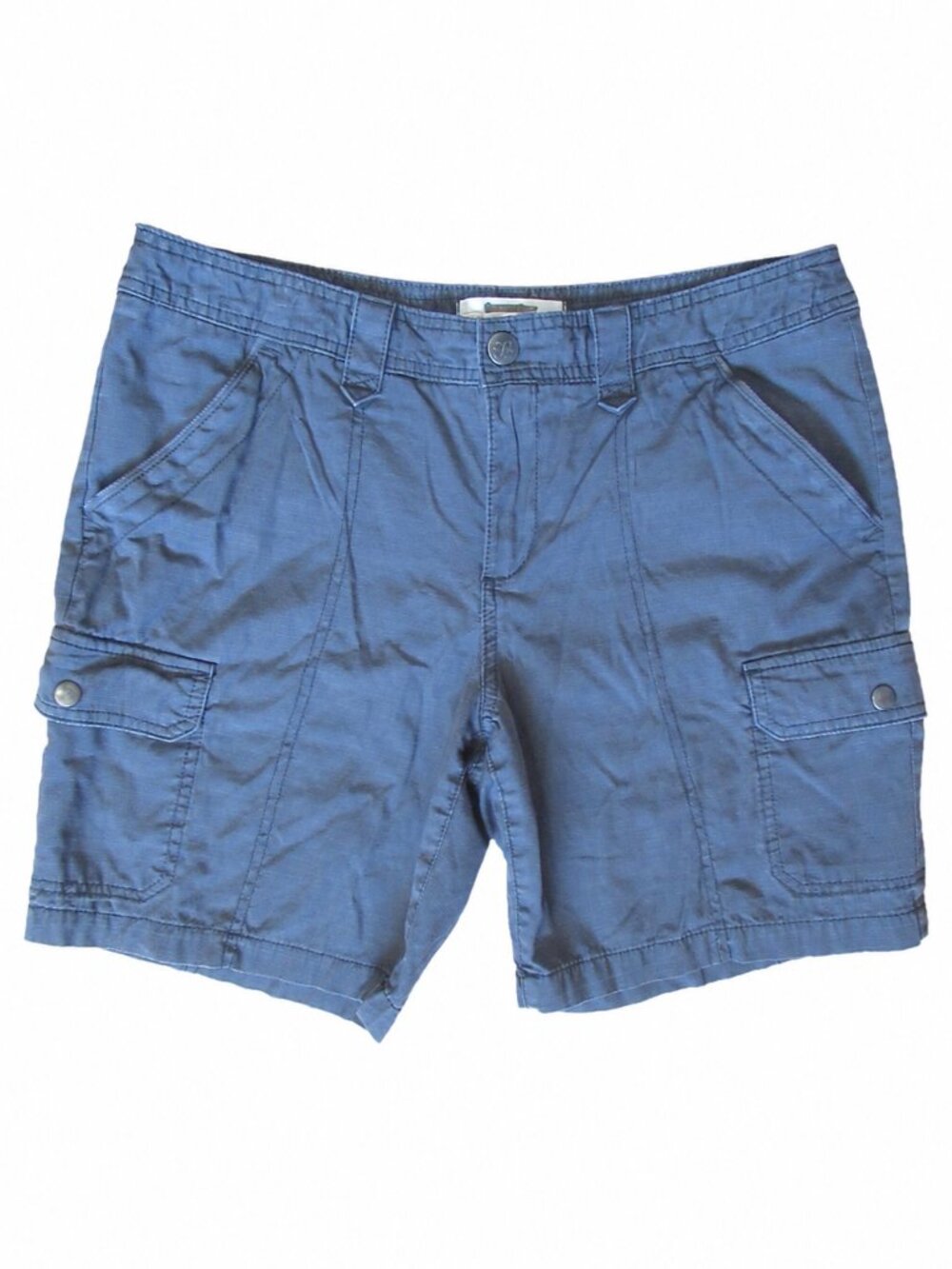 Eddie Bauer Ripstop Cargo Hiking Shorts Gray Utility Pockets | Size 8